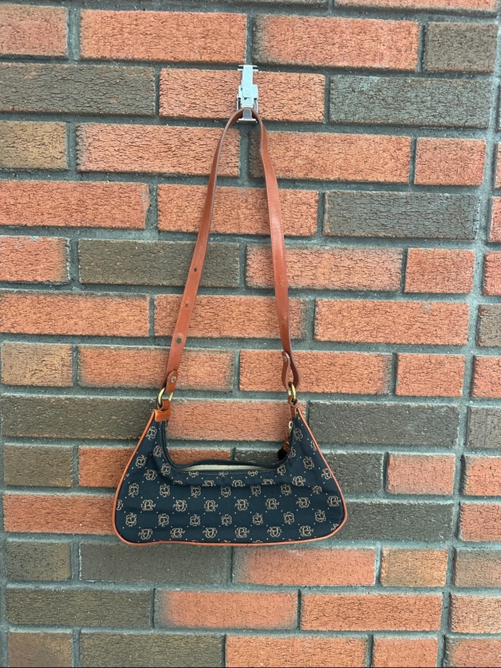 Brahmin Vintage Monogram Shoulder Bag - Picture 8 of 8